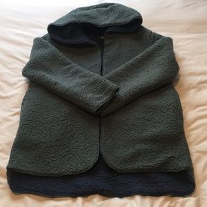 BDG Carmella Reversible Hooded Teddy Jacket